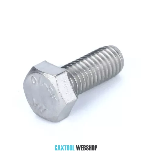 Şurub cap hexagonal DIN 933 8.8 otel zincat M4x35