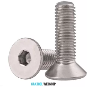 Surub metric cap inecat DIN 7991~ 10.9 otel zincat M8x12