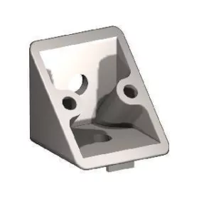 I6 Suport de colț 30 x 30 mm, canelură de 6 mm