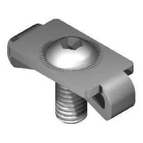 I6 Set de fixare standard, canelură de 6 mm