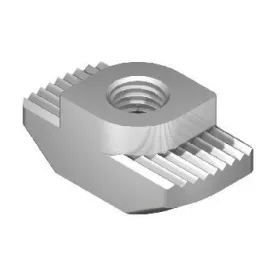 B10 pulita M8, canal 10, 19x9,7x8,8 mm