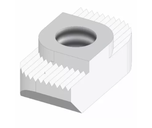 B10 pulita M6, canal 10, 19x9,7x8,8 mm