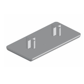 B6 Capac pentru profil aluminiu 40x20mm, canal 6