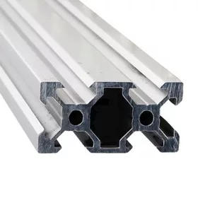   V-SLOT Profil de aluminiu 20 x 40mm, canal 6, anodizat natural