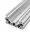 C-BEAM Profil de aluminiu, canal 6, anodizat natural