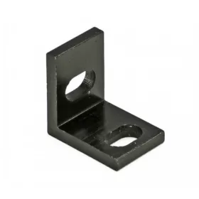 Universal L coltar (singur) - negru anodizat