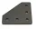 Placa de legătură - 90 grad - negru anodizat