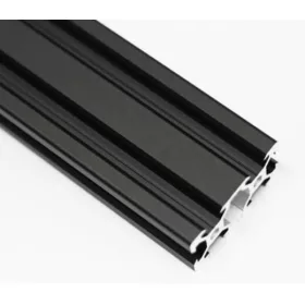 V-SLOT Profil de aluminiu 20 x 40mm, canal 6, anodizat negru