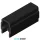B10 Cover profile black (2x1000 mm)