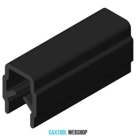 I6 Cover profile black (2x1000 mm)