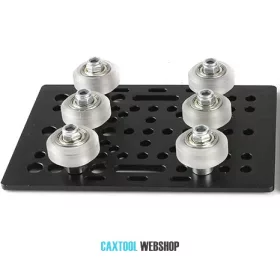   Set Gantry Gantry V-Slot - Universal 2020 până la 2080 - Delrin cu 6 roți