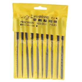 Needle files set 3x140mm (10pcs)