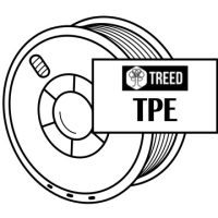 Treed TPE filament
